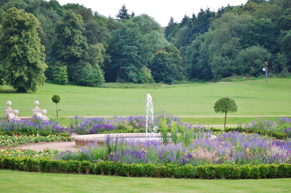 Photograph of The Sunken Garden at Reigate Priory Park
