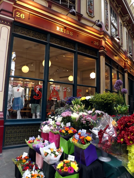 Leadenhall market, Bishopsgate, London