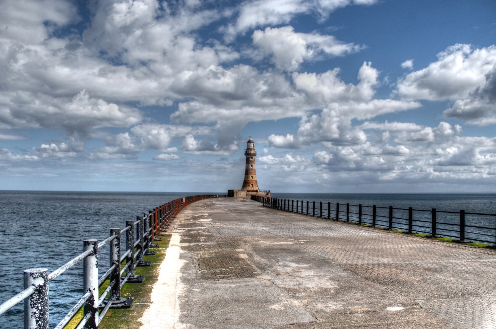 Photograph of Sunderland's Roker Pier
