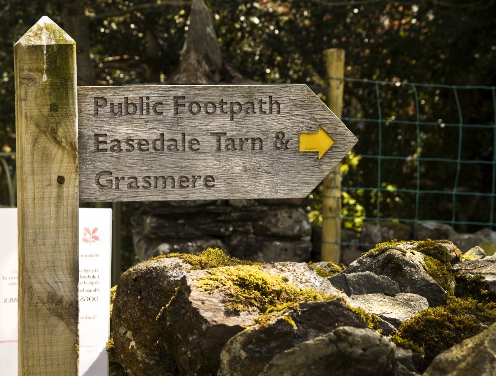 Grasmere signpost