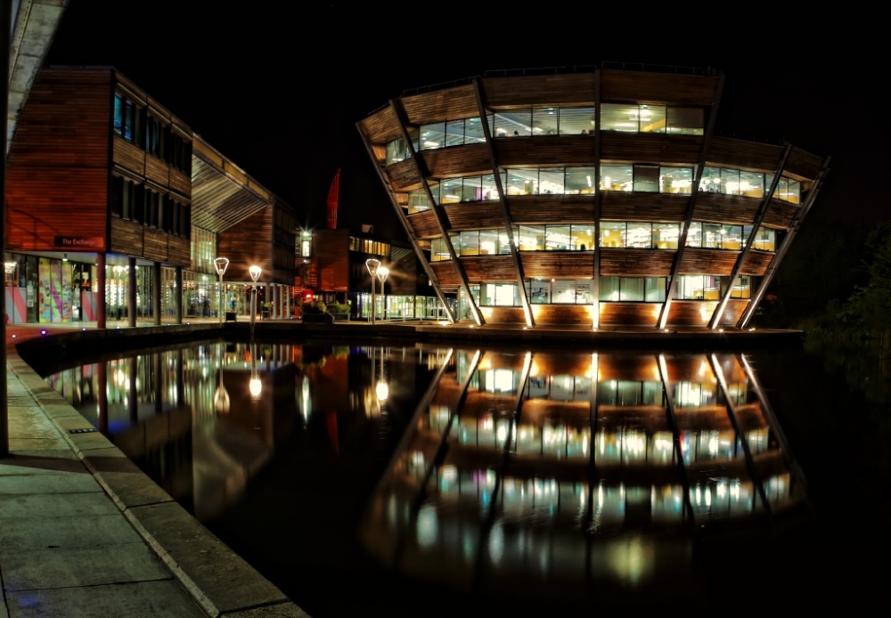 Photograph of Jubilee Campus, Nottingham University
