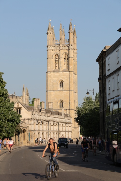 High Street, Oxford, looking towards Magdalen College