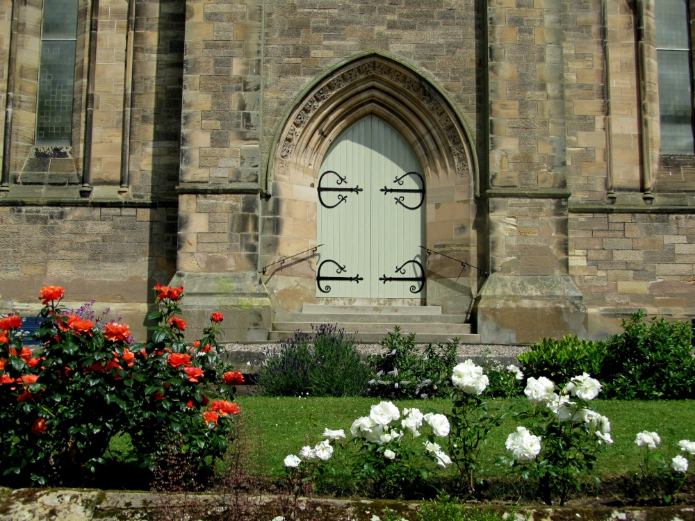 Photograph of St John's Church Door