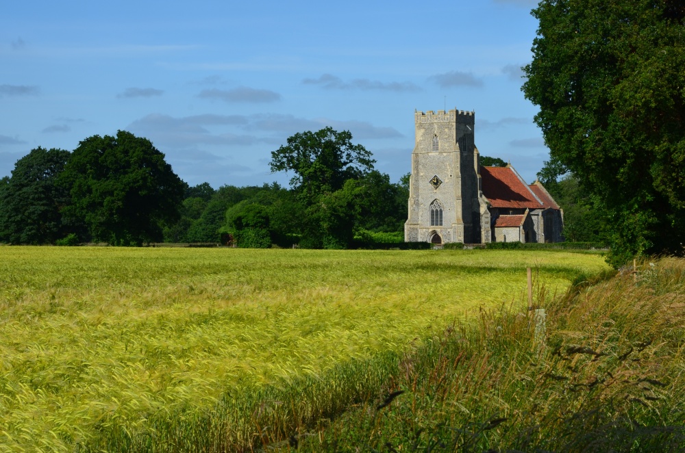 Photograph of St Martin's Church, Thompson
