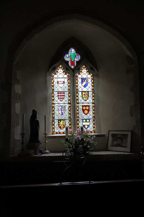 South Window, St. Botolph's Church, Swyncombe