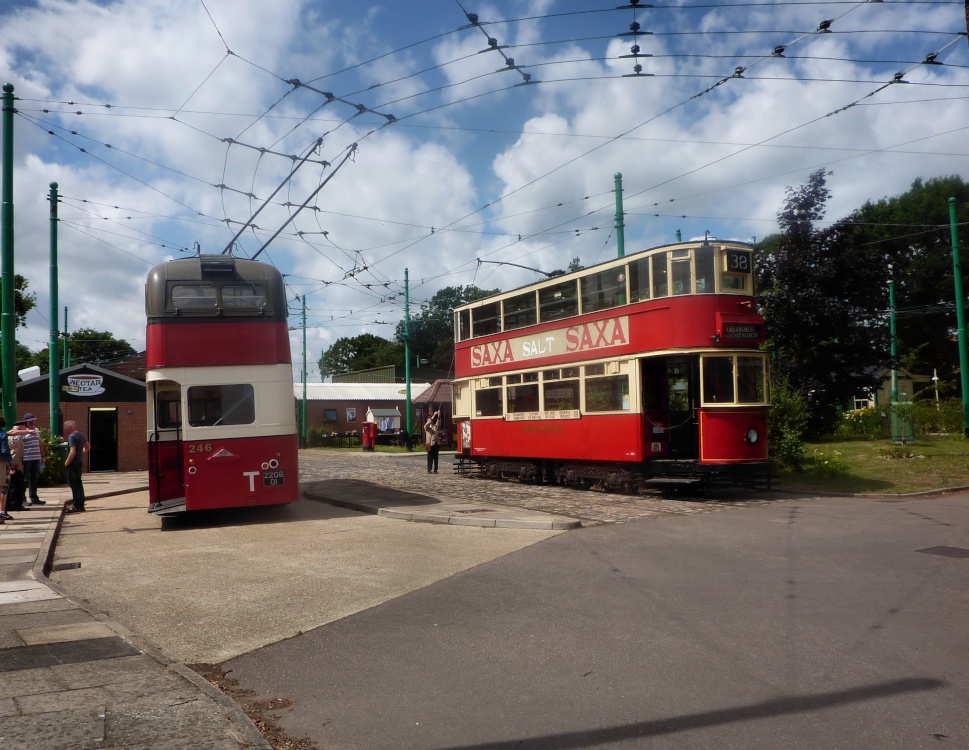 At Carlton Colville Transport Museum, taken through the gate