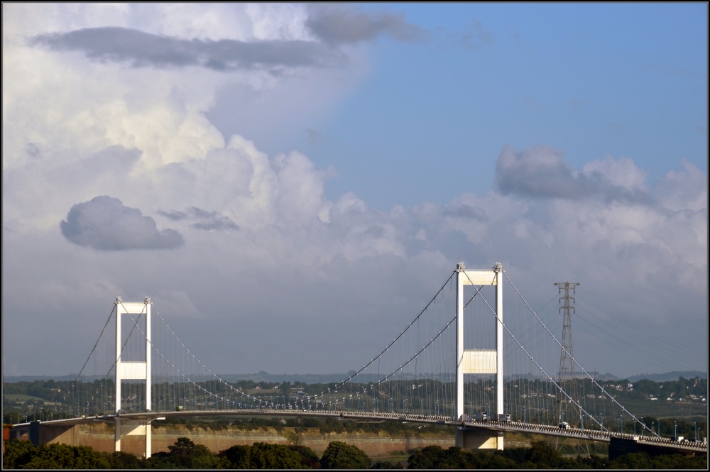 Sky over the Bridge, Chepstow.