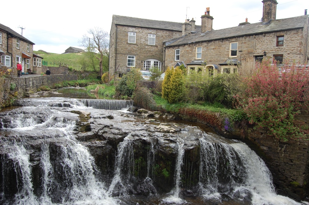 Photograph of Hawes waterfall