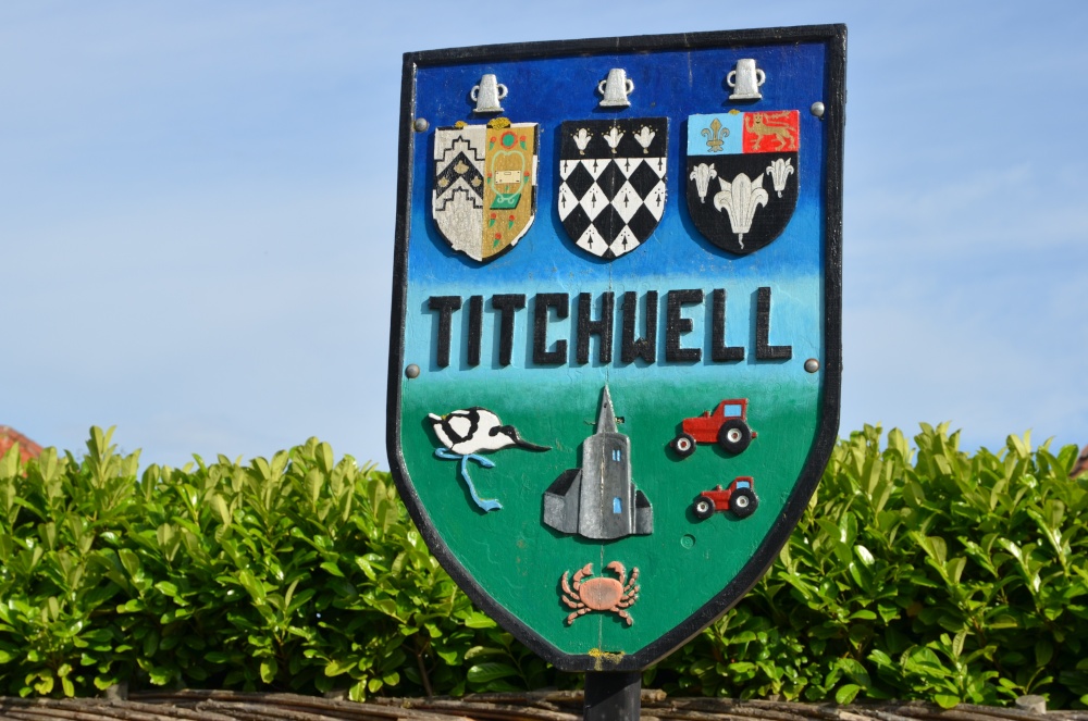 Photograph of Titchwell sign