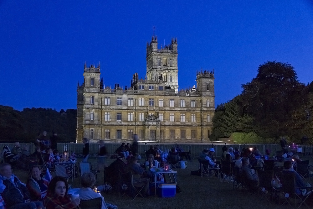 BATTLE PROMS NIGHT at Highclere Castle. photo by Mark Rutley