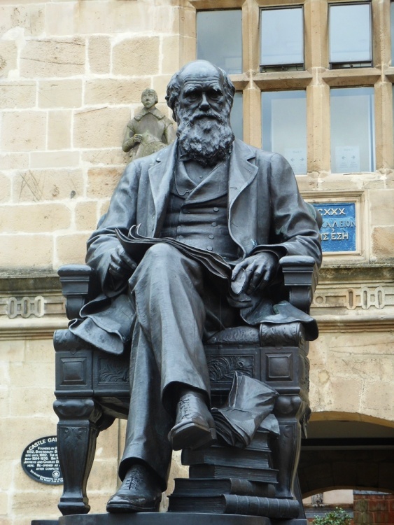 Statue of Charles Darwin, Shrewsbury
