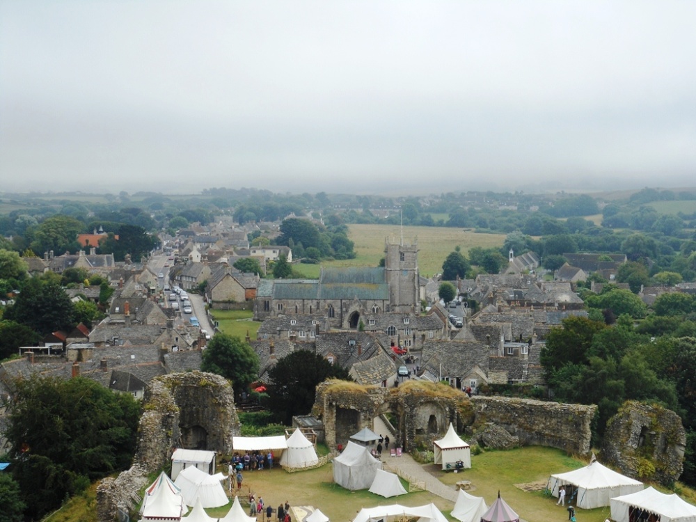 Corfe Castle village