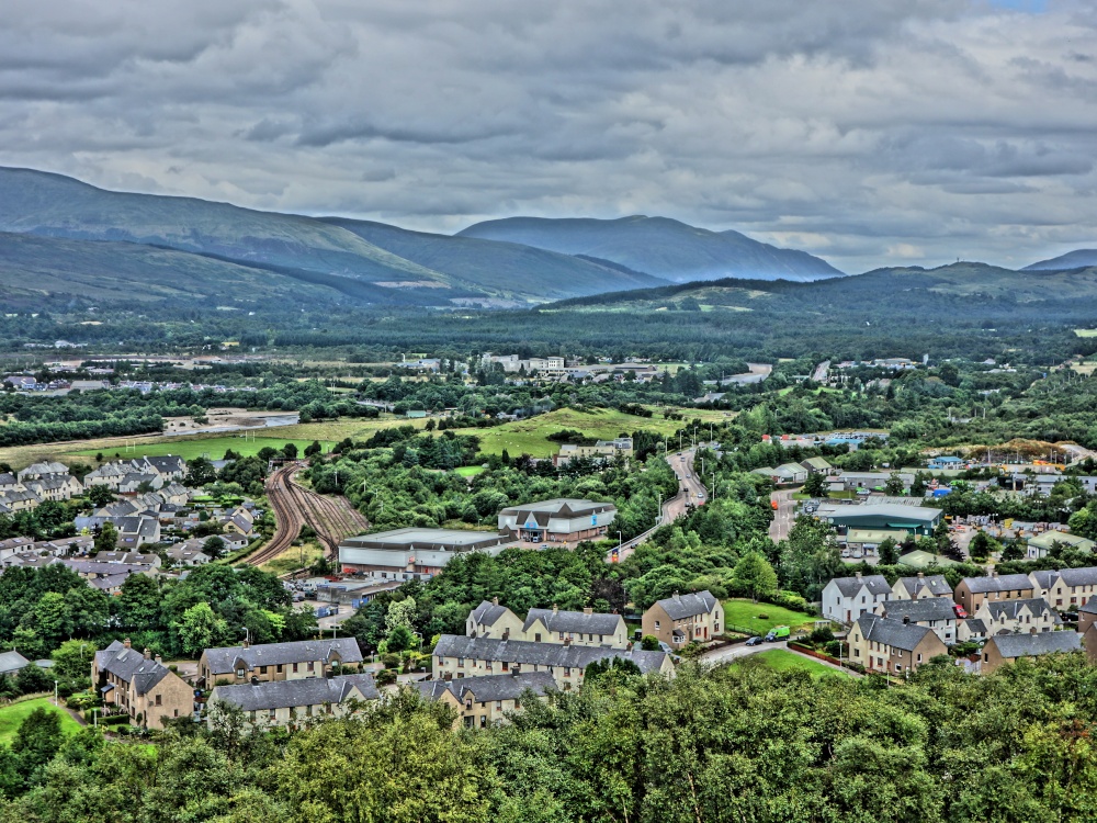 Fort William from Cow Hill