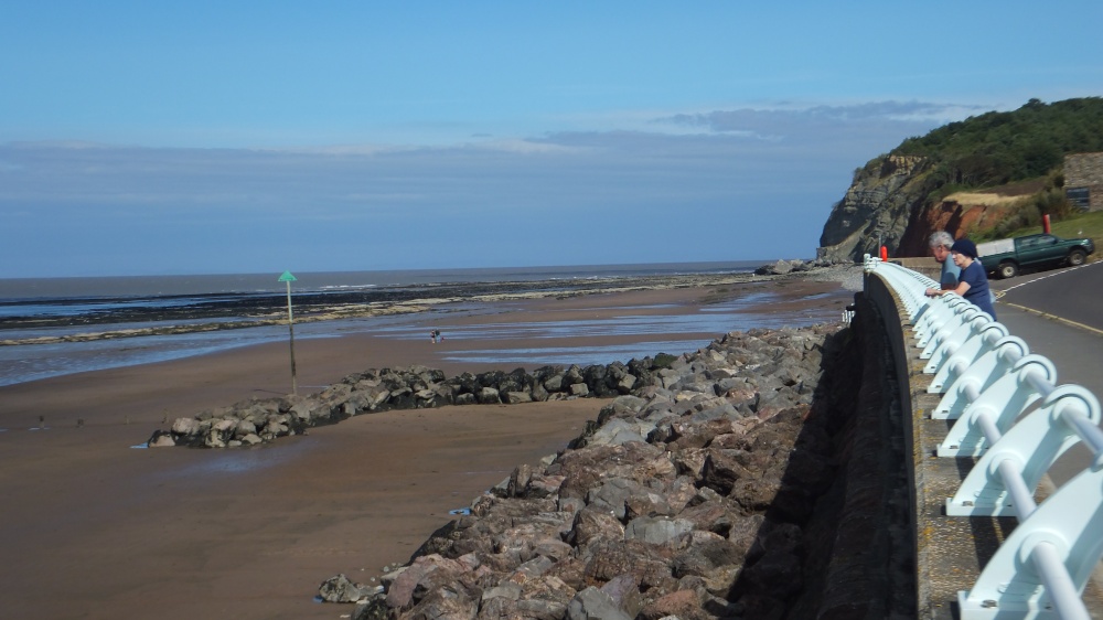 Photograph of Blue Anchor Coastline