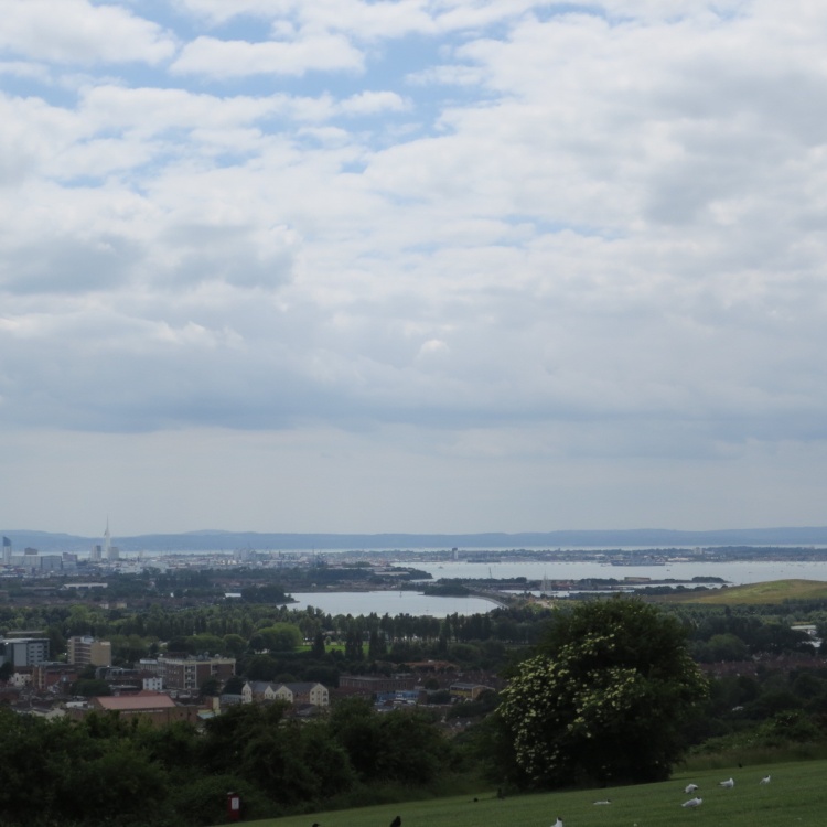Overlooking Portsmouth