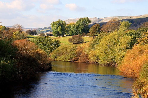 Photograph of River Ure near Hawes