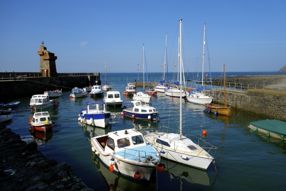 Photograph of Harbor at Lynmouth, Devon
