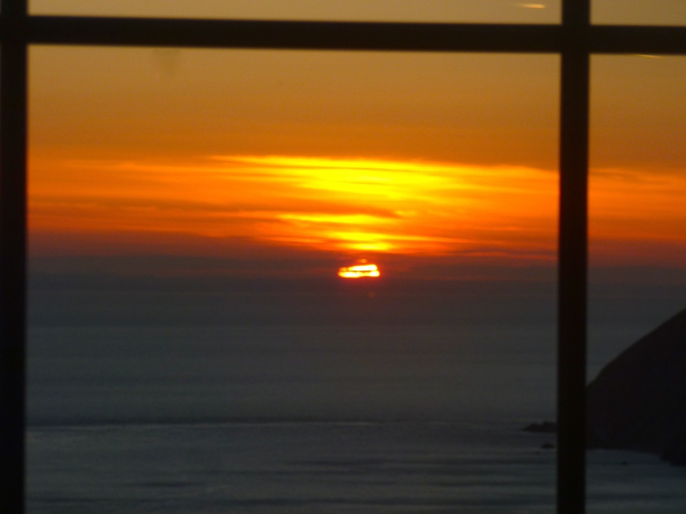 Sunset, Clovelly, Devon