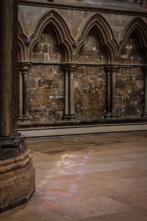 Lincoln Cathedral, fragments of light.