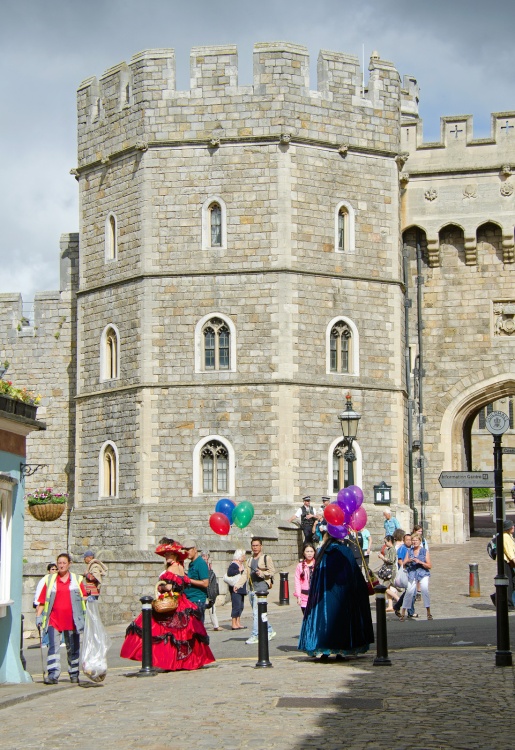 Windsor Castle from Guildhall