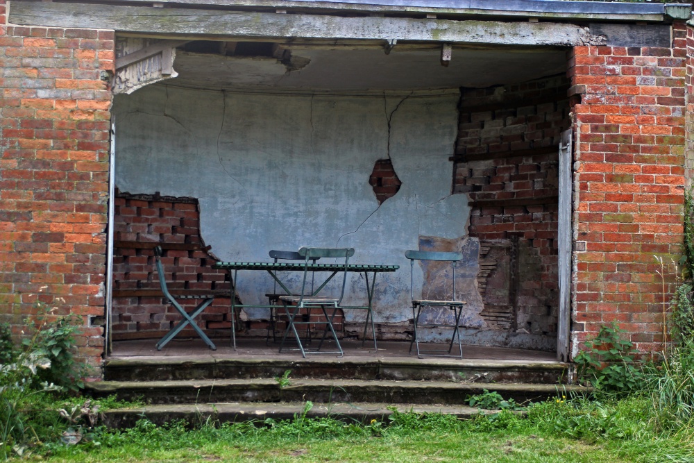 Shabby Chic, Garden Shelter, Calke Abbey