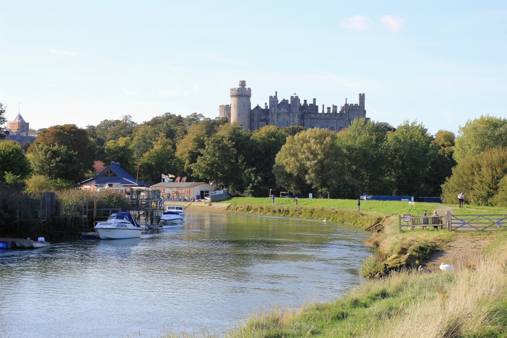 Arundel Castle view. photo by Vince Hawthorn