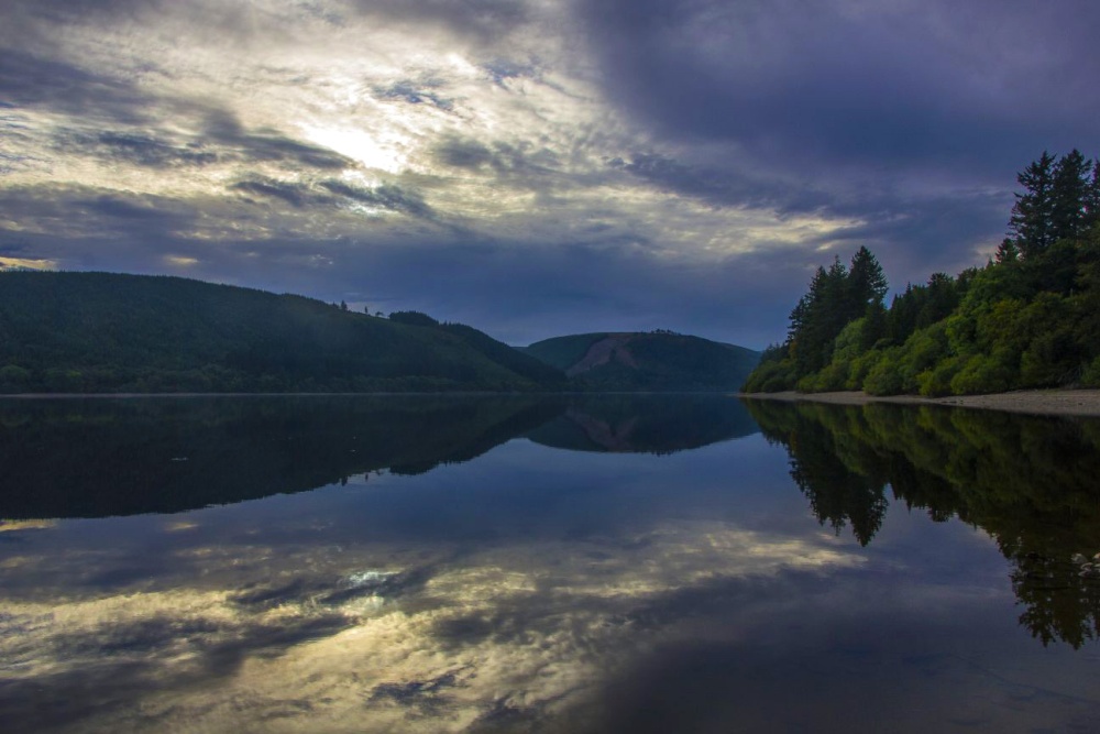 Reflections - Lake Vyrnwy photo by John Godley