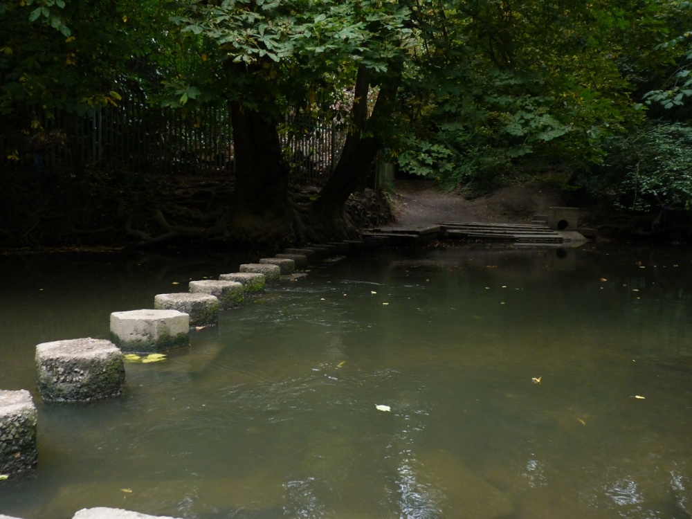 Photograph of Stepping Stones Over The Mole