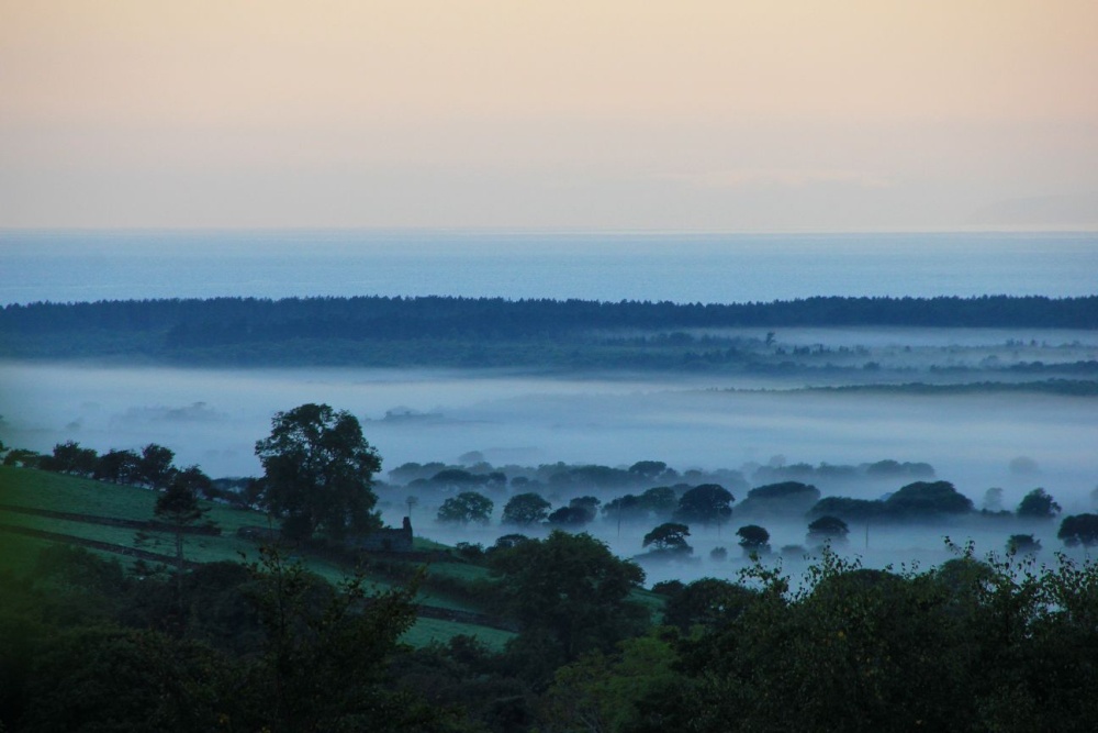 Photograph of Dawn Mist near Harlech