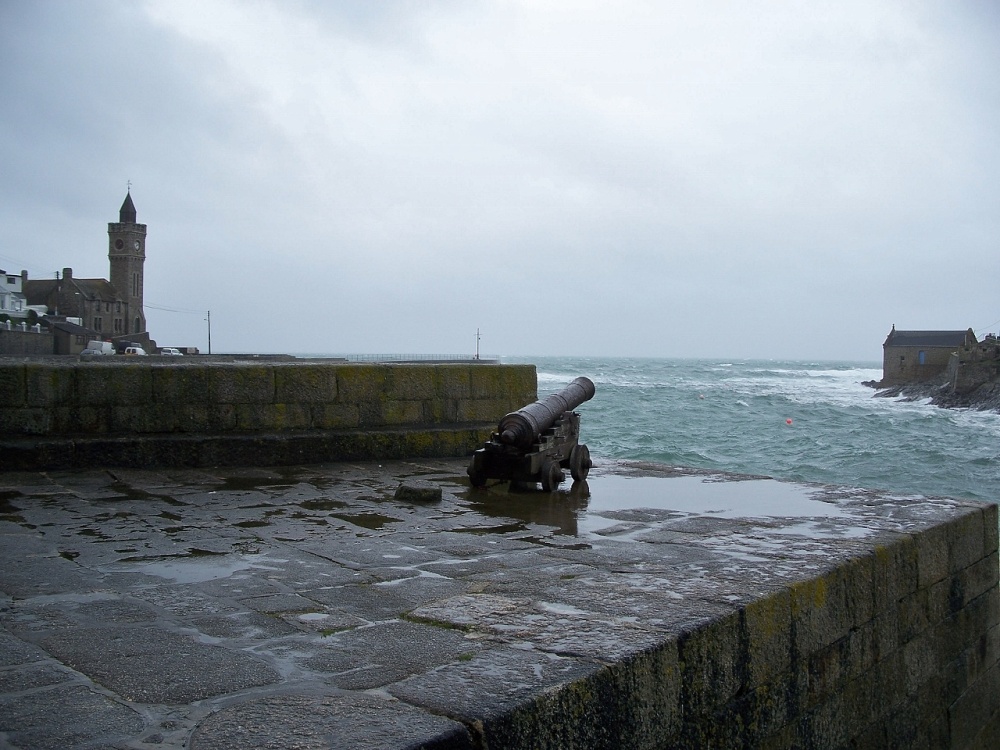 Rough weather at Porthleven