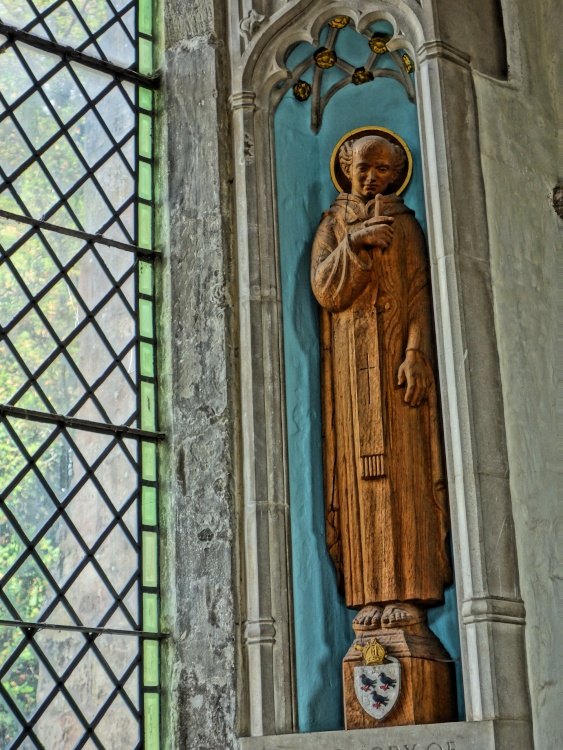 Wooden statue of Thomas Becket