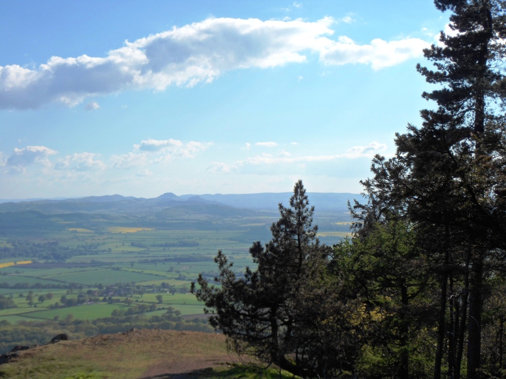 Photograph of View from the Wrekin