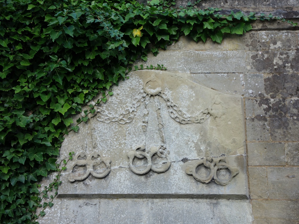 A symbol of the prison in Fisherton Street