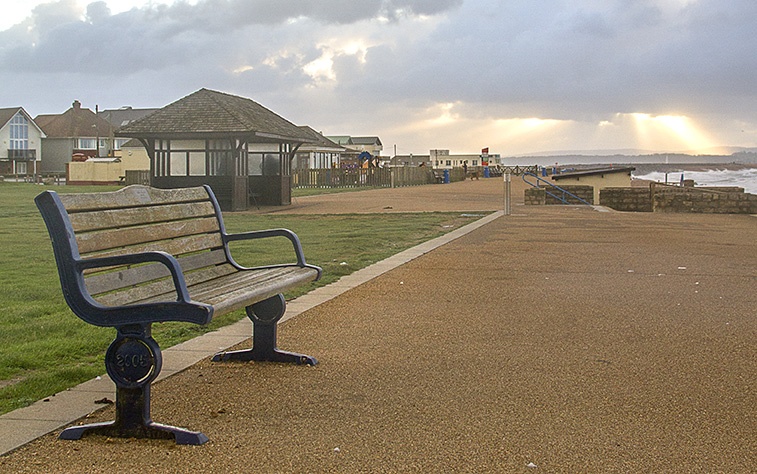 SEAFRONT AT MILFORD ON SEA