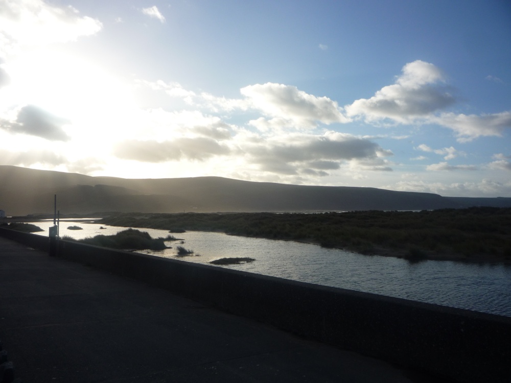 The beach at Barmouth