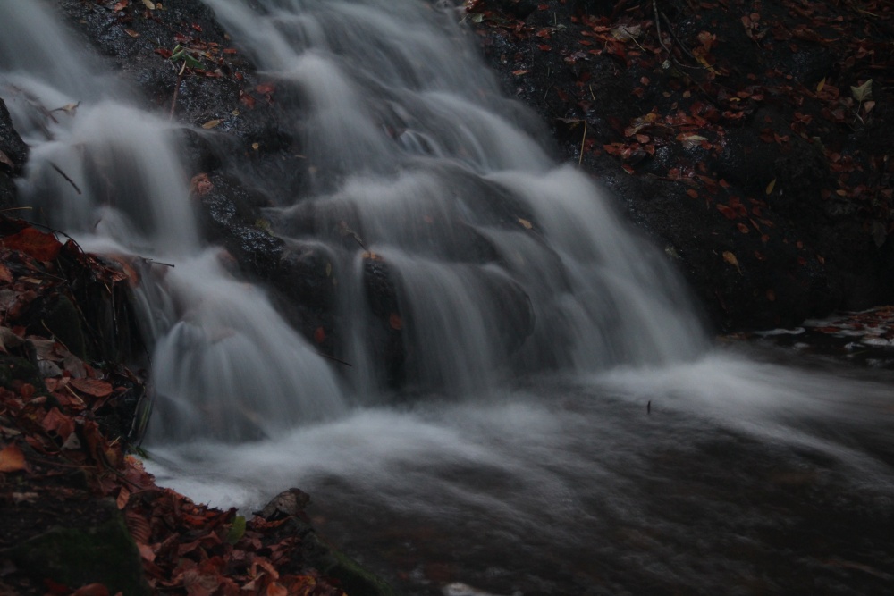 waterfall at Himley Hall