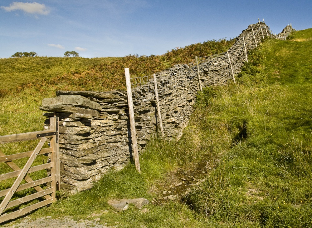 Skelghyll 8 dry stone wall
