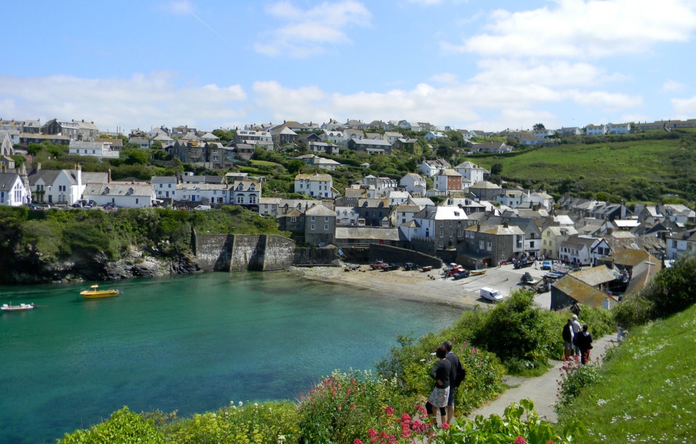 Photograph of The bay at Port Isaac