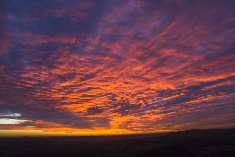 Photograph of Sunset on Curbar Edge 7