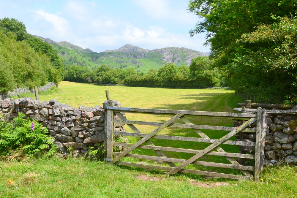 Photograph of Eskdale view