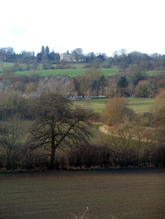 View from Draycote Water towards Bourton