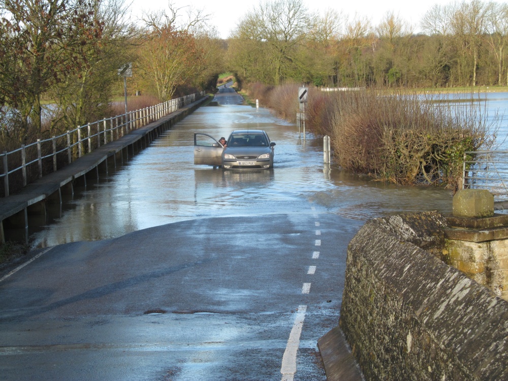 Photograph of Felmersham Floods