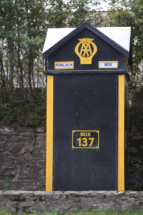 Rac Call Box on Exmoor