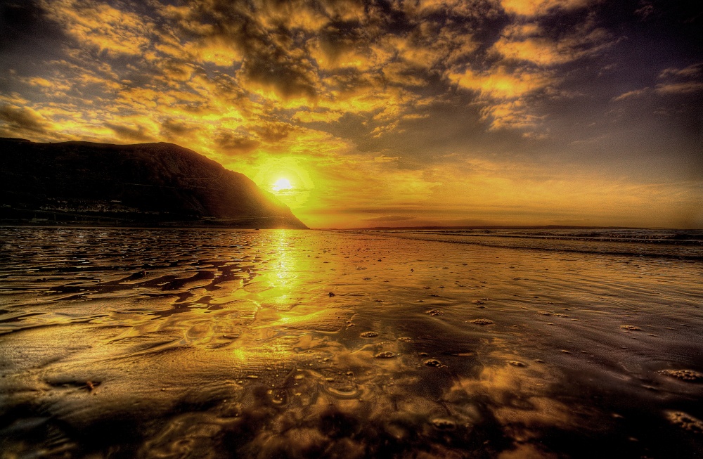 Photograph of Penmaenmawr beach