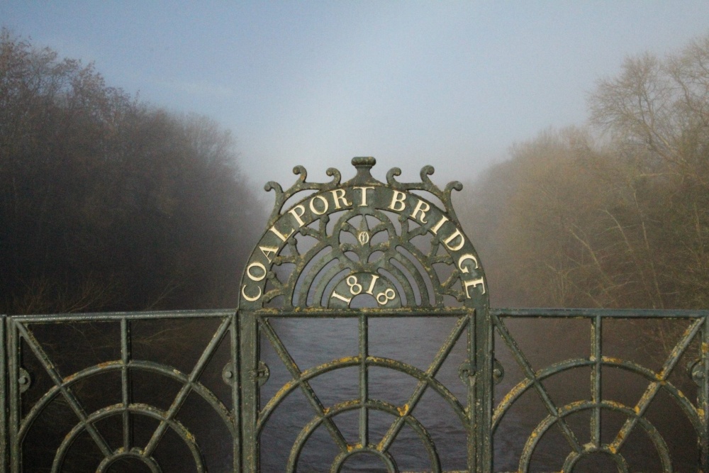 Misty Coalport bridge