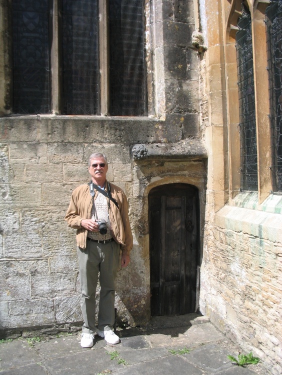 Castle Combe - St. Andrew Church - Side Door - 2008