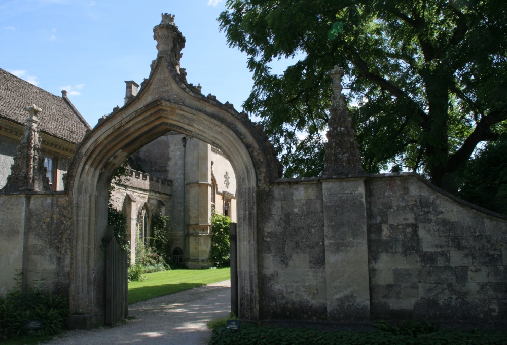 Lacock Abbey Entrance (1) - July, 2008