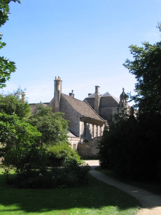 Path to Lacock Abbey (1) - July, 2008