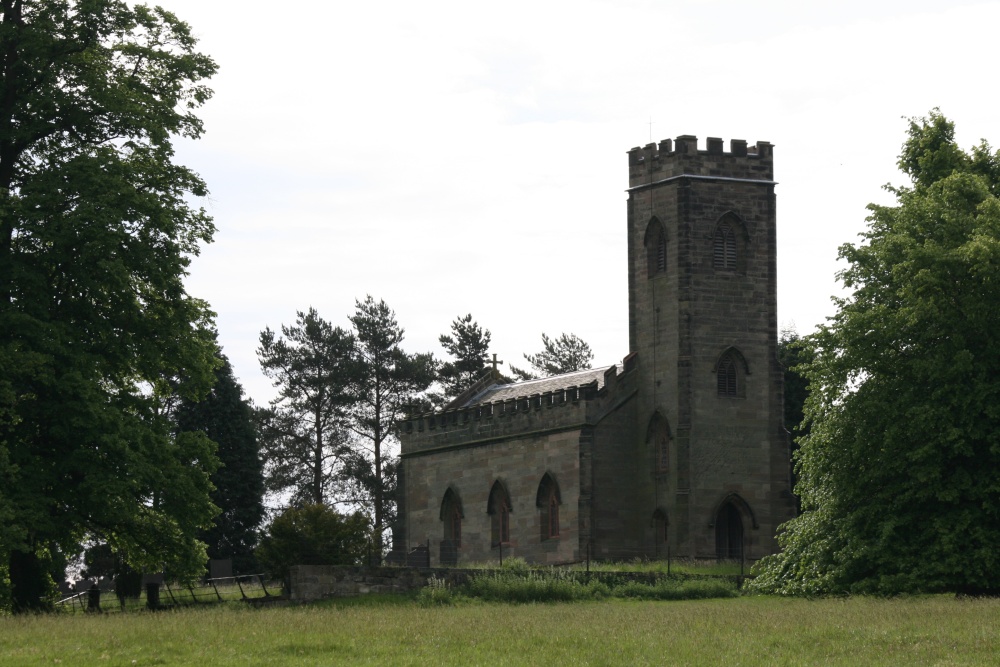 Photograph of Church at Calke Abbey