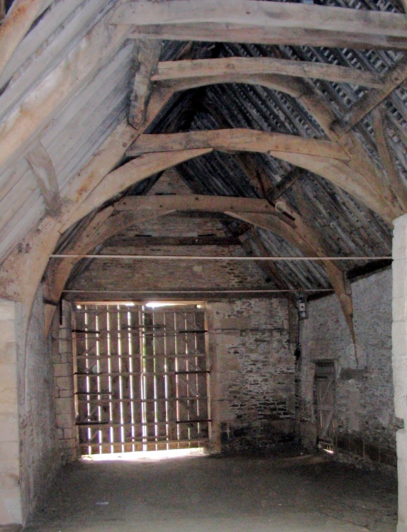 Lacock - 14th Century Tithe Barn - June, 2003